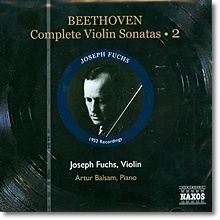 [중고] Joseph Fuchs &amp; Artur Balsam / Beethoven : Violin Sonata No.5-7 (수입/8111252)