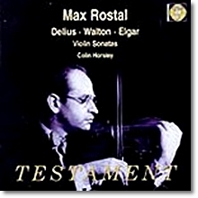 [중고] Max Rostal / Delius, Walton, Elgar : Violin Sonatas (수입/sbt1319)