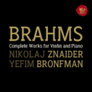 [중고] Yefim Bronfman, Nikolaj Znaider / Brahms : Violin Sonatas Nos.1-3 (수입/88697061062)