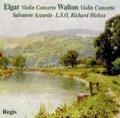 [중고] Richard Hickox, Salvatore Accardo / Elgar &amp; Walton: Violin Concertos (수입/rrc1014)