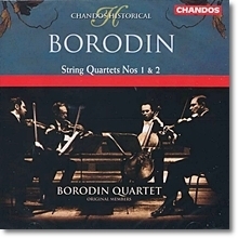[중고] Borodin Quartet / Borodin : String Quartet No.1 No.2 (수입/chan9965)