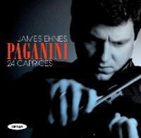 [중고] James Ehnes / Paganini : Caprices for solo violin, Op.1 Nos. 1-24 complete (수입/onyx4044)
