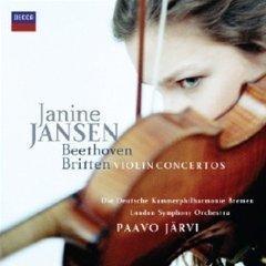 [중고] Janine Jansen / Beethoven &amp; Britten : Violin Concertos (dd7939)