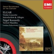 [중고] Nigel Kennedy &amp; Vernon Handley / Elgar : Violin Concerto Op.61, Introduction And Allegro Op.47 (수입/094634579322)