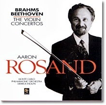[중고] Aaron Rosand, Derrick Inouye / Beethoven, Brahms : Violin Concertos (수입/vxp7902)