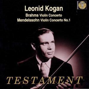 [중고] Leonid Kogan, Charles Bruck, Constantin Silvestri / Brahms, Mendelssohn : Violin Concertos (수입/sbt1225)
