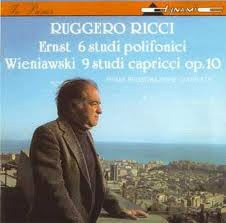 [중고] Ruggiero Ricci / Ernst, Wieniawski : 6 Polyphonic Studies (수입/cds28)