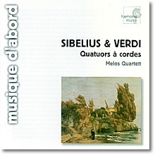 [중고] Melos Quartet / Sibelius, Verdi : String Quartets (digipack/수입/hma1951671)