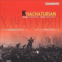 [중고] Lydia Mordkovitch, Raphael Wallfisch / Khachaturian : Concertos (수입/chan9866)