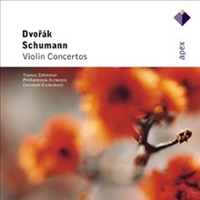 [중고] Thomas Zehetmair,Christoph Eschenbach / Dvorak, Schumann : Violin Concertos (수입/0927495172)