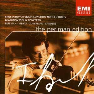 [중고] Itzhak Perlman / The Perlman Edition: Shostakovich- Violin Concert No.1 &amp; 3 Duets, Glazunov Violin Concerto (수입/724356259324)