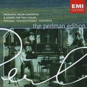 [중고] Itzhak Perlman / The Perlman Edition : Prokofiev Violin Concertos &amp; Sonata For Two Violins (수입/724356259225)