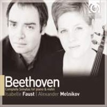 [중고] Isabelle Faust, Alexander Melnikov / Beethoven : Violin Sonatas Nos.1-10, Complete (4CD/하드커버/수입/hmc90202527)