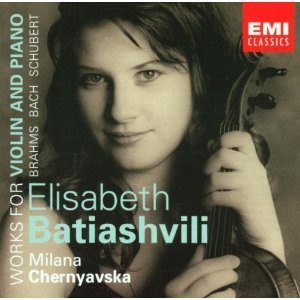 Elisabeth Batiashvili / Works For Violin And Piano (수입/미개봉/724357401722)