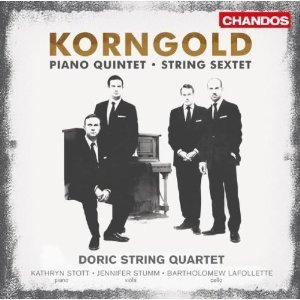 [중고] Doric String Quartet / Korngold : String Quartet (수입/chan10611)