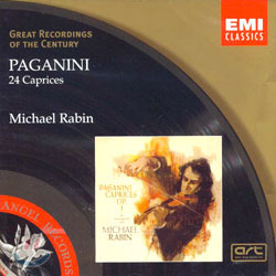 [중고] Michael Rabin / Paganini : 24 Capricen (수입/724356799820)