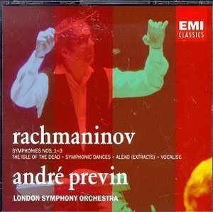 [중고] Andre Previn / Rachmaninov : Symphonies Nos.1-3 (3CD/수입/077776453026)