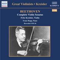 [중고] Fritz Kreisler / Beethoven: Violin Sonatas Nos.1-10 (3CD/수입/811096971)