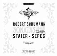 [중고] Daniel Sepec, Andreas Staier / Schumann : Violin Sonata Nos.1 &amp; 2, Ciaconna (수입/Digipack/hmc902048)