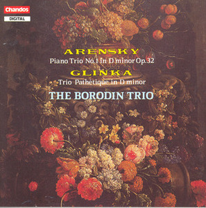 [중고] Borodin Trio / Arensky : Piano Trio No. 1 &amp; Glinka : Trio Pathetique in D minor (수입/chan8477)