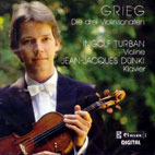 [중고] Ingolf Turban / Grieg : Violin Sonatas Nos.1-3 (수입/cd508808)