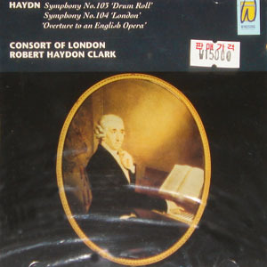 Robert Haydon Clark / Haydn : Symphony No.103,104 ; Overture For An English (수입/미개봉/kor015)