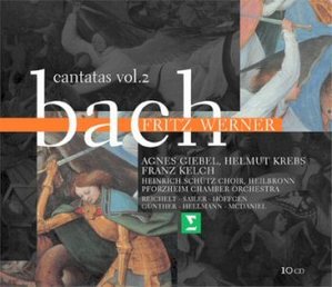 Fritz Werner / Bach : Cantatas Vol.2 (10CD BOX SET/수입/미개봉/2564614022)
