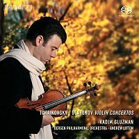 [중고] Vadim Gluzman / Tchaikovsky &amp; Glazunov : Violin Concerto (SACD Hybrid/수입/bissacd1432)