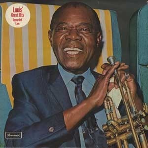 [중고] [LP] Louis Armstrong / Great Hits; Recorded Live