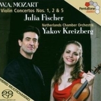 [중고] Julia Fischer, Yakov Kreizberg / Mozart : Violin Concertos No.1 K.207, No.2 K.211, No.5 K.219 &#039;Tukish&#039; (SACD Hybrid/수입/5186094)