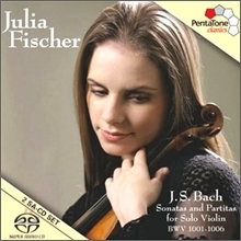 [중고] Julia Fischer / Bach : Sonatas &amp; Partitas for Solo Violin) (2SACD Hybrid/수입/5186072)