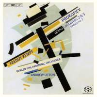[중고] Freddy Kempf, Andrew Litton / Prokofiev : Piano Concertos Nos. 2 &amp; 3 (SACD Hybrid/수입/bissacd1820)
