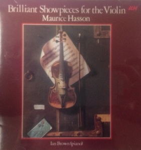 [중고] Maurice Hasson (모리스 아송) / Brilliant Showpieces For the Violin (skcdl0128)