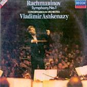 [중고] [LP] Vladimir Ashkenazy / Rachmaninoff : Symphony No.1 (selrd602)