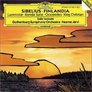 Neeme Jarvi / Sibelius : Finlandia, Op.26, Karelia Suite, Op.11, Luonnotar, Op.70, Andante Festivo Etc. (미개봉/dg3922)