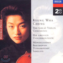 정경화 (Kyung-Wha Chung) / Kyung-Wha Chung Plays Beethoven, Mendelssohn, Tchaikovsky, Sibelius (2CD/미개봉/dd4378)
