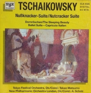 [중고] Takao Matsumo, A. Scholz / Tschaikovsky: Nubknacker, Dornroschen (수입/cls4026)