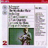 [중고] Nicolet, Bennett / Mozart : The Works For Flute (2CD/dp2767)