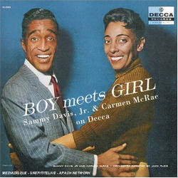 Sammy Davis Jr. And Carmen Mcrae / Boy Meets Girl - Sammy Davis, Jr. &amp; Carmen Mcrae On Decca (수입/미개봉)