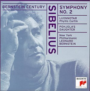[중고] Leonard Bernstein / Sibelius : Symphony No.2 Op.43, Luonnotar Op.70, Phojola&#039;s Daughter Op.49 (수입/smk61848)