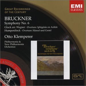 [중고] Otto Klemperer / Bruckner : Symphony No.6 (수입/724356262225)