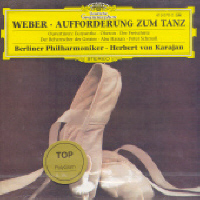 [중고] Herbert Von Karajan / Weber: Aufforderung Zum Tanz (dg0725)