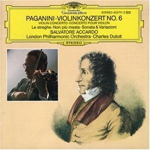 [중고] Salvatore Accardo, Charles Dutoit / Paganini : Violin Concerto No.6 (수입/4237172)