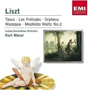 [중고] Kurt Masur / Liszt: Tasso, Les Preludes, Orpheus, Mazeppa, Mephisto Waltz, No.2 (수입/724357562324)