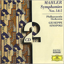 [중고] Giuseppe Sinopoli / Mahler : Symphonies Nos.1 &amp; 5 (2CD/수입/4594722)