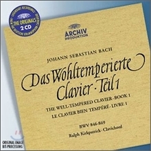[중고] Ralph Kirkpatrick / Bach : The Well-Tempered Clavier, Book I (2CD/수입/4636012)