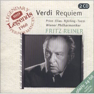 [중고] Fritz Reiner / Verdi : Requiem (2CD/수입/4671192)