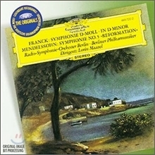 [중고] Lorin Maazel / Franck : Symphony In D Minor, Mendelssohn : Symphony No.5 &#039;Reformation&#039; (수입/4497202)
