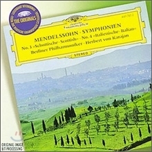 [중고] Herbert Von Karajan / Mendelssohn : Hebrides Overture In B Minor Op. 26 &quot;Fingal&#039;s Cave&quot; , Symphony No 3 In A Minor, Op. 56 &quot;Scottish&quot;, No 4 In A Major, Op. 90 &quot;Italian&quot; (수입/4497432)