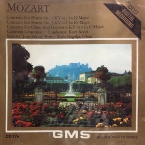 [중고] Kurt Redel, Joze Falout, Bozo Rogelja / Wolfgang Amadeus Mozart (수입/cd17e)
